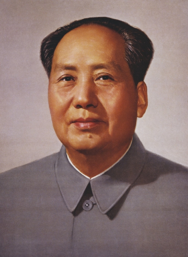Velký kormidelník Mao Ce-Tung.