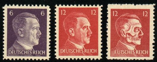 Propagandistické falzifikáty - Hitler jako smrťák. Propagandistické falzifikáty - Hitler jako smrťák.