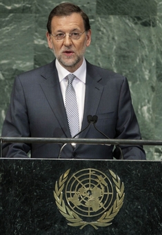 Španělský ministerský předseda Mariano Rajoy.