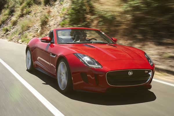 Kabriolet Jaguar F-Type. Kabriolet Jaguar F-Type.