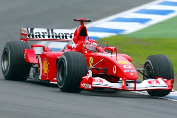 Chvíle největší slávy zažil Schumacher ve Ferrari. Za působení v italské stáji vyhrál pětkrát titul mistra světa.