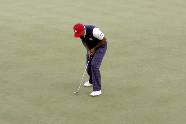 Tiger Woods na Ryder Cupu. Tiger Woods na Ryder Cupu.