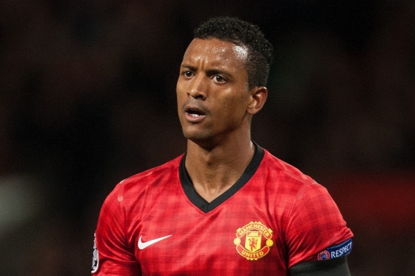 Záložník Manchesteru United Luis Nani.