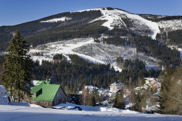 Pohled na Špindlerův Mlýn.