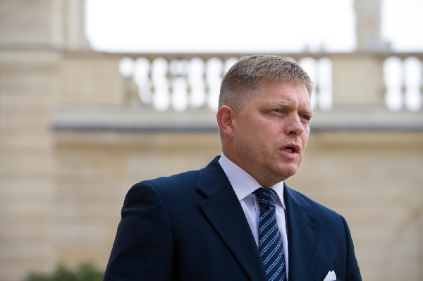 Slovenský premiér Robert Fico. Slovenský premiér Robert Fico.
