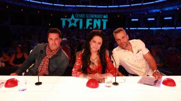 Porotci reality show Česko Slovensko má talent.