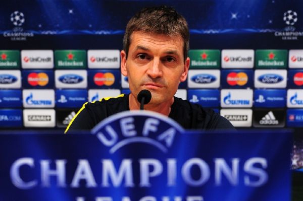 Trenér Barcelony Tito Vilanova.