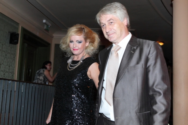 Iveta Bartošová se svým partnerem Josefem Rychtářem.