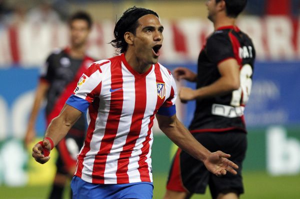 Radamel Falcao, největší hvězda madridského celku.