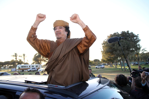 Muhammad Kaddáfí roku 2011. Muhammad Kaddáfí roku 2011.