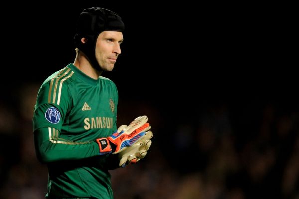 Brankář londýnské Chelsea Petr Čech.