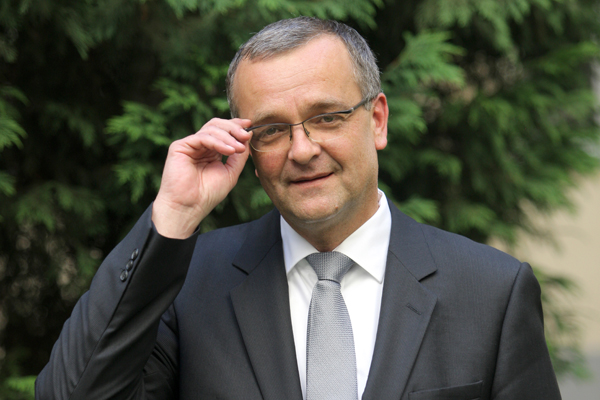 Miroslav Kalousek, ministr financí a místopředseda TOP 09. 