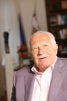 Prezident Václav Klaus.