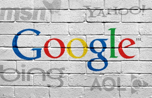 Logo amerického internetového gigantu Google. Logo amerického internetového gigantu Google.