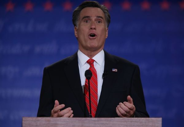 Mitt Romney jde ke křížku.