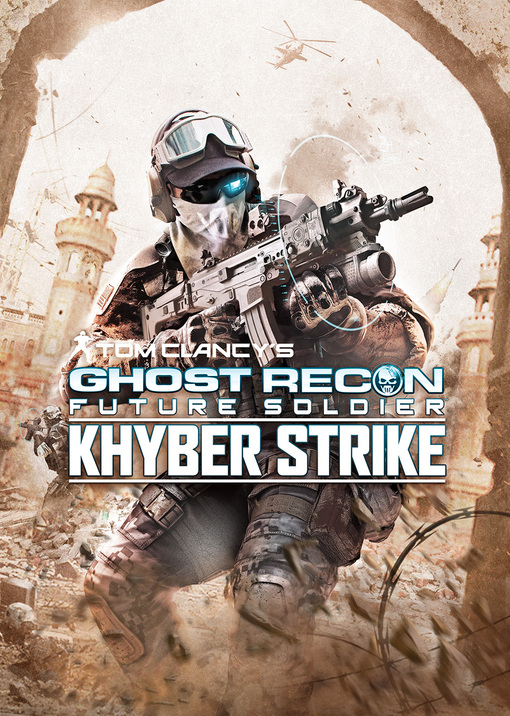 Oficiální obal Khyber Strike balíčku pro Ghost Recon: Future Soldier.