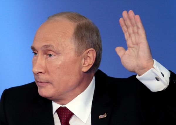 Ruský prezident Vladimir Putin.