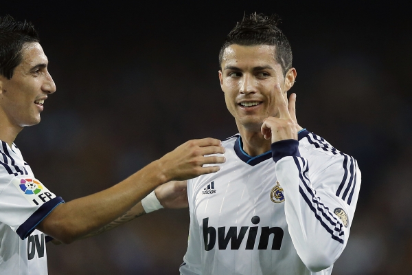 Útočný klenot Realu Madrid Cristiano Ronaldo.