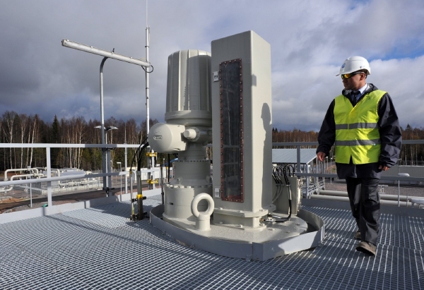 Potrubí plynovodu Nord Stream. Potrubí plynovodu Nord Stream.