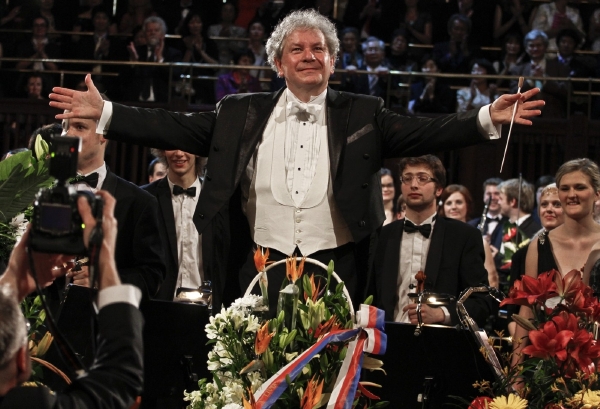 Dirigent Jiří Bělohlávek.
