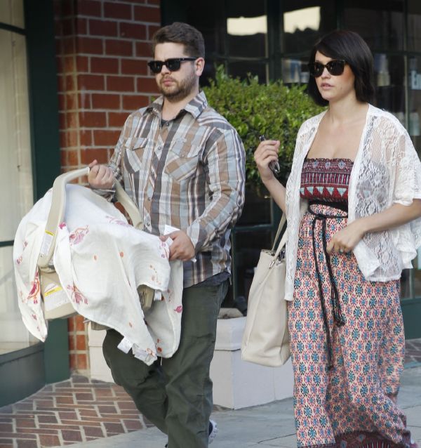 Jack Osbourne s manželkou.