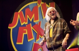 Jimmy Savile v televizní show Jim'll Fix It.