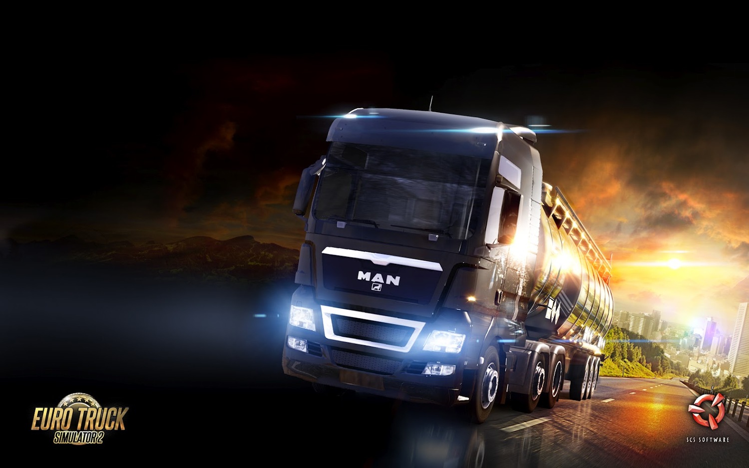 Wallpaper Euro Truck Simulator 2.