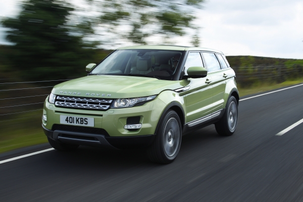 Ženská porota nejvíce ocenila Range Rover Evoque.