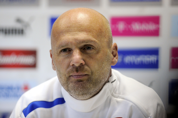Kouč Michal Bílek.