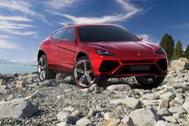 Lamborghini Urus už se pomalu chystal do výroby. 