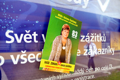 Volební plakát Růženy Šarišské za KSČ.