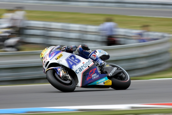 Karel Abraham se svou ducati.