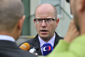 Lídr sociální demokracie Bohuslav Sobotka.