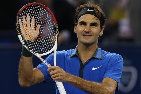 Současný král tenisové planety Roger Federer.