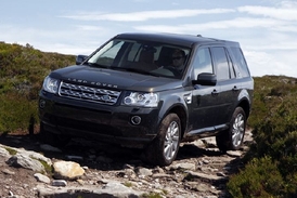 Freelander si poradí i s daleko těžším terénem.