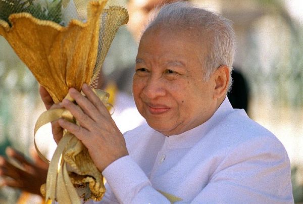 Norodom Sihanuk roku 2003.