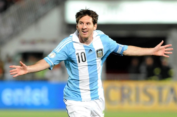 Argentinský fotbalista Lionel Messi.