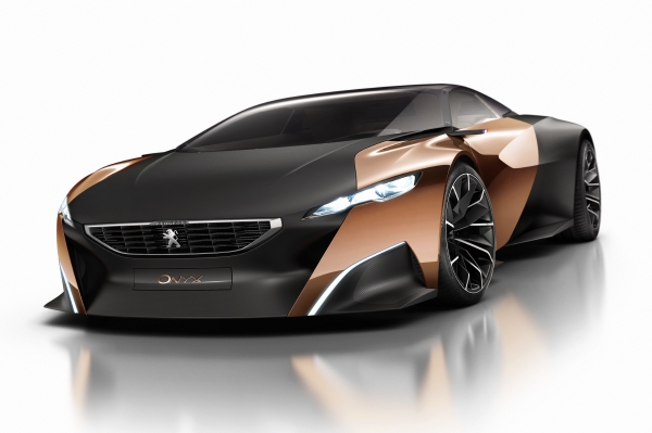 Koncepční vůz Peugeot Onyx.