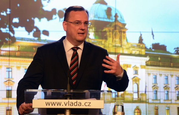 Premiér Petr Nečas. Premiér Petr Nečas.
