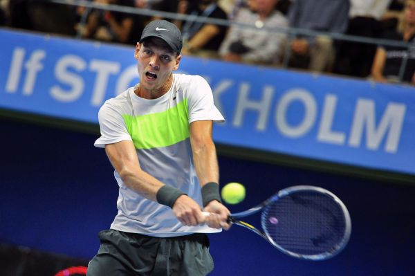 Tomáš Berdych ve Stockholmu.