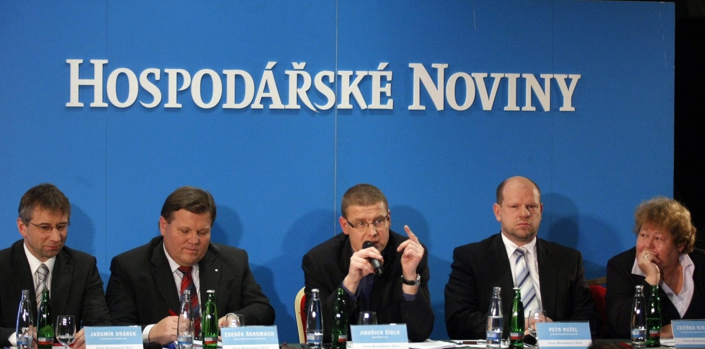 Prezident Hospodářské komory Petr Kužel. Prezident Hospodářské komory Petr Kužel.