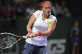 Petra Kvitová proti Radwaňské.