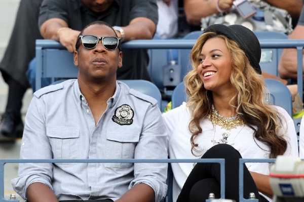 Zpěvačka Beyoncé Knowlesová a její manžel, rapper Jay-Z.