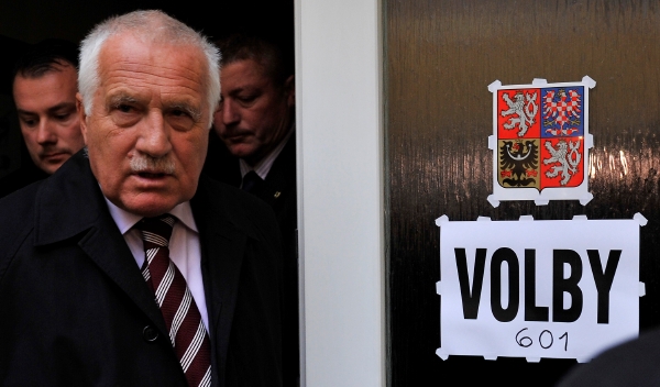 Prezident Václav Klaus.