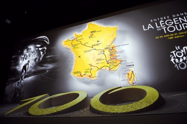 Plánek příštího závodu Tour de France. Plánek příštího závodu Tour de France.