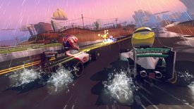 F1 Race Stars nebude chybět ani proměnlivé počasí.