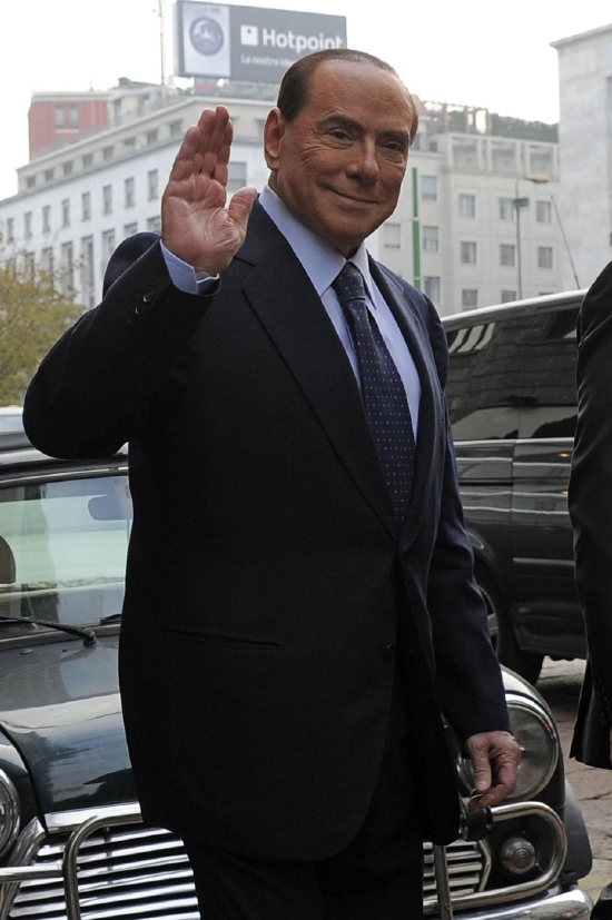 Bývalý italský premiér Silvio Berlusconi.
