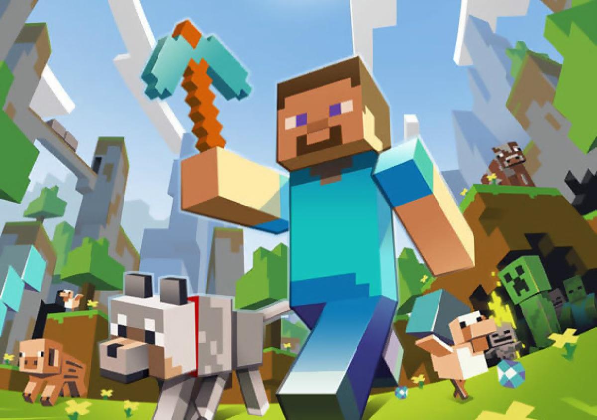 Obrázek z Minecraftu.