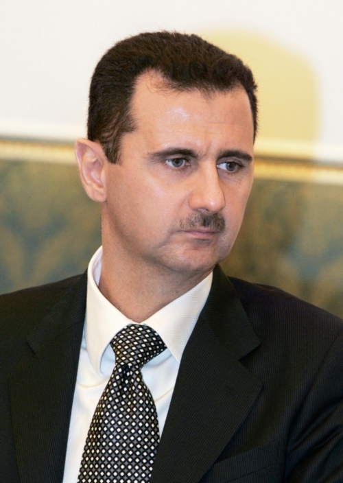 Syrský prezident Bašár Asad. Syrský prezident Bašár Asad.