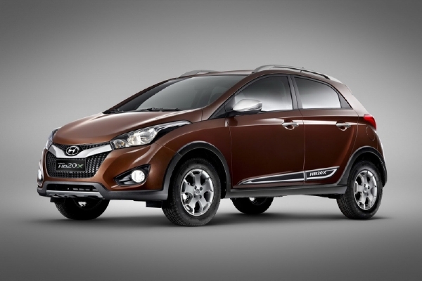 Nový crossover Hyundai HB20X. Nový crossover Hyundai HB20X.